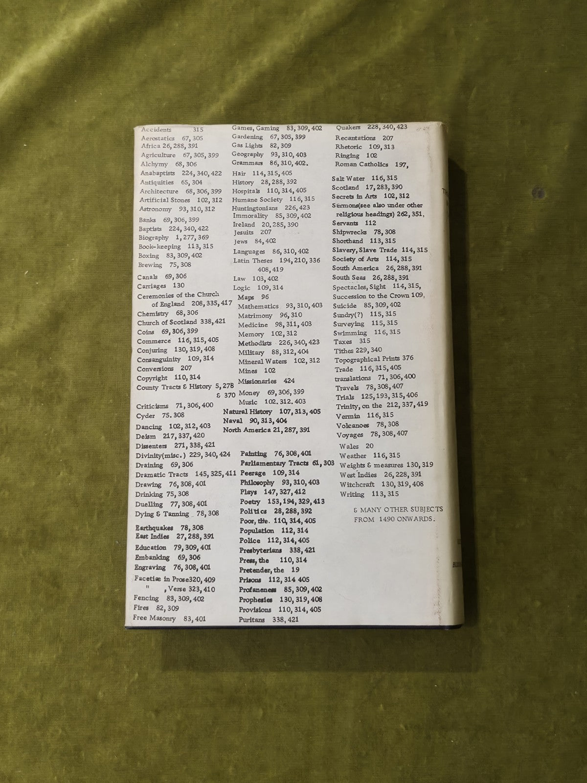 Thomas Rodd's Booksellers Catalogue of Tracts & Pamphlets - 1975 Facsimile HB DJ1