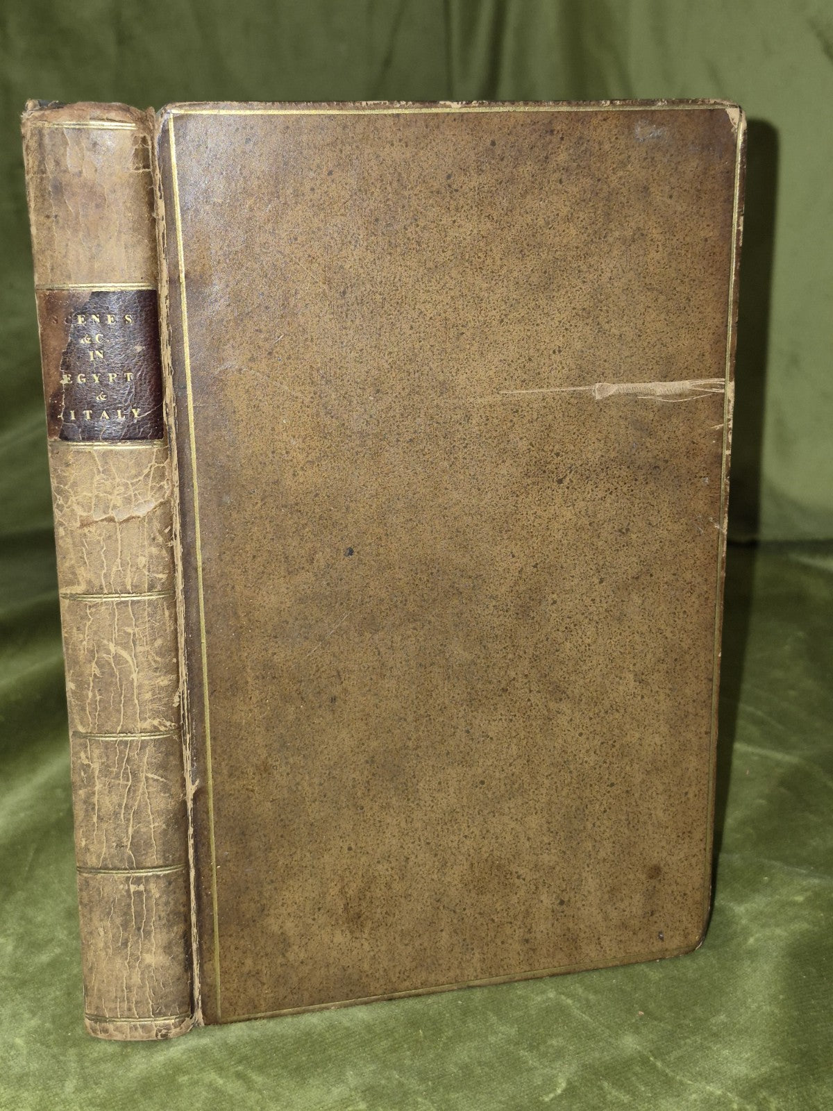 Scenes and Impressions in Egypt and in Italy (1825 Second edition) Moyle Sherer0