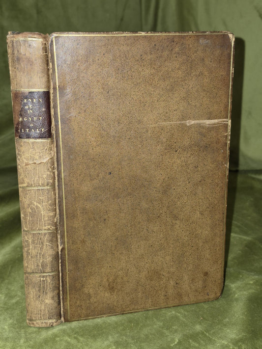Scenes and Impressions in Egypt and in Italy (1825 Second edition) Moyle Sherer0