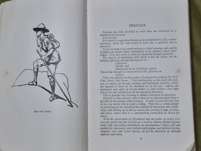 Scouting for Boys by Lord Baden-Powell of Gilwell 17th edition 1935 *S7