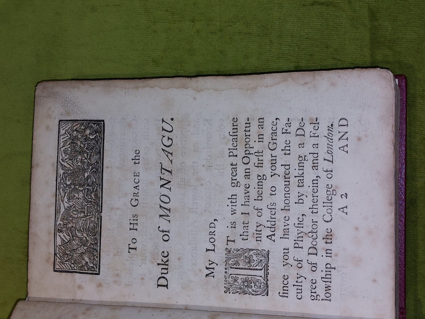 Lexicon Physico-Medicum ; Medicinal Dictionary John Quincy (1767 eighth edition)3