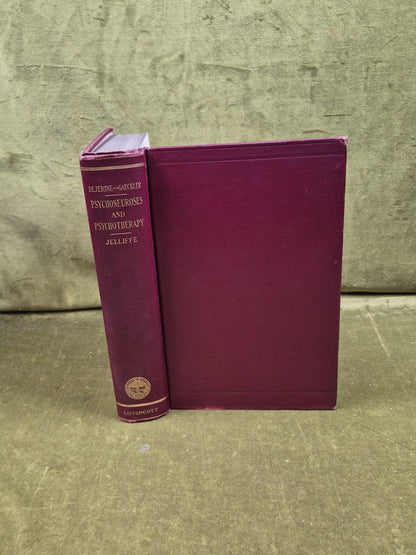 The Psychoneuroses and their Treatment - J Dejerine, E Gauckler, Lippincott 19130