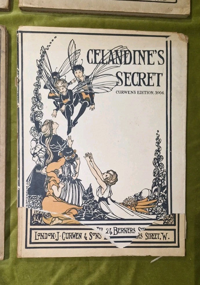 Kitty Barne - Celandine's Secret, Timothy's Garden, Winds, To-Morrow, Curwen Lot3
