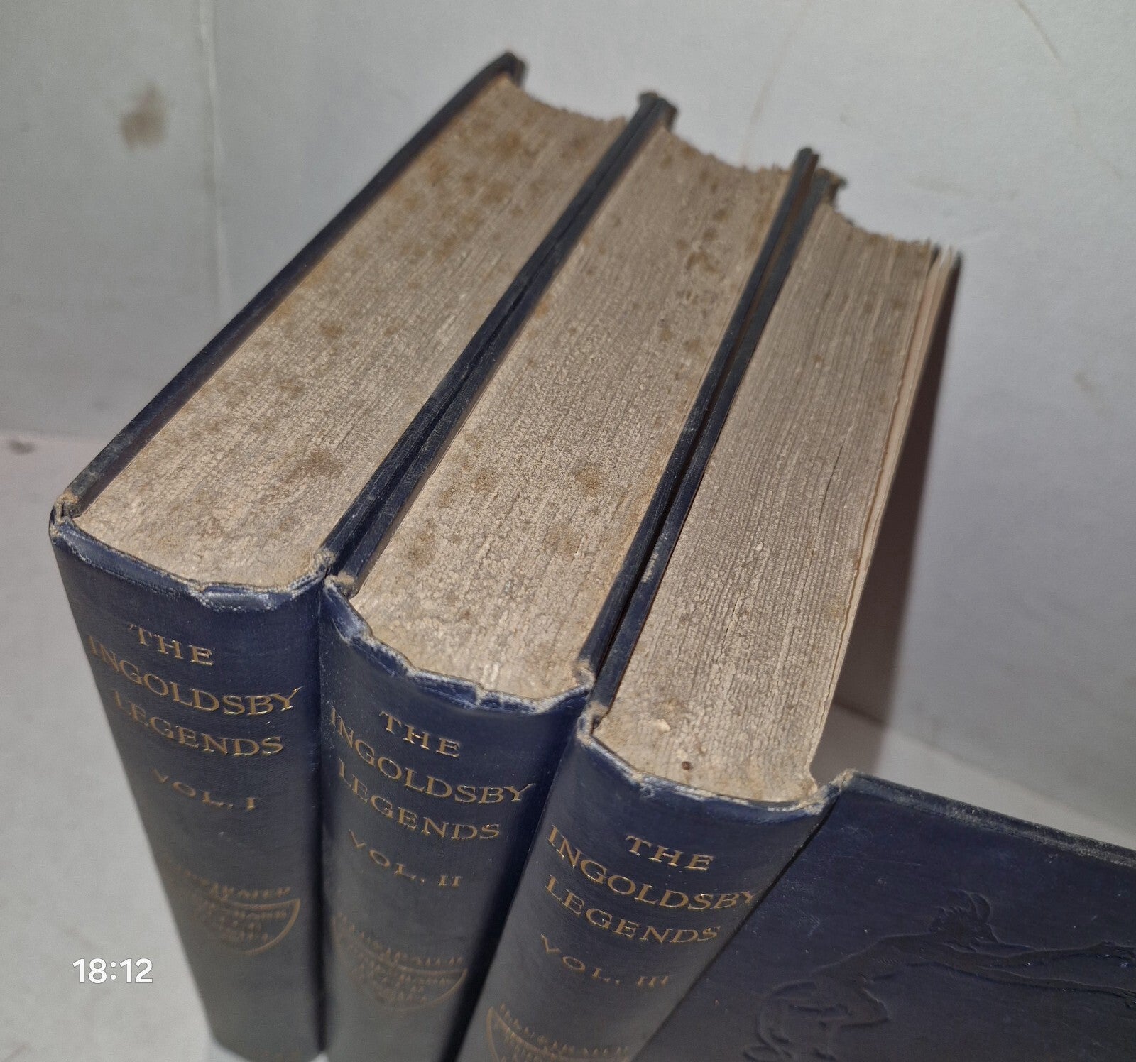 The Ingoldsby Legends (or Mirth and Marvels) 88th Edition  1894 3 Volume Set1
