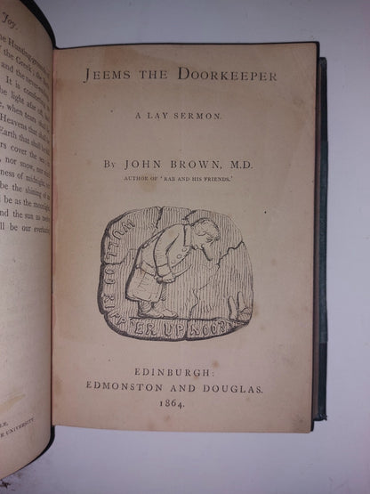 Rab & His Friends, Pet Marjorie, Minchmoor By John Brown (1859) Leather Hb Short9