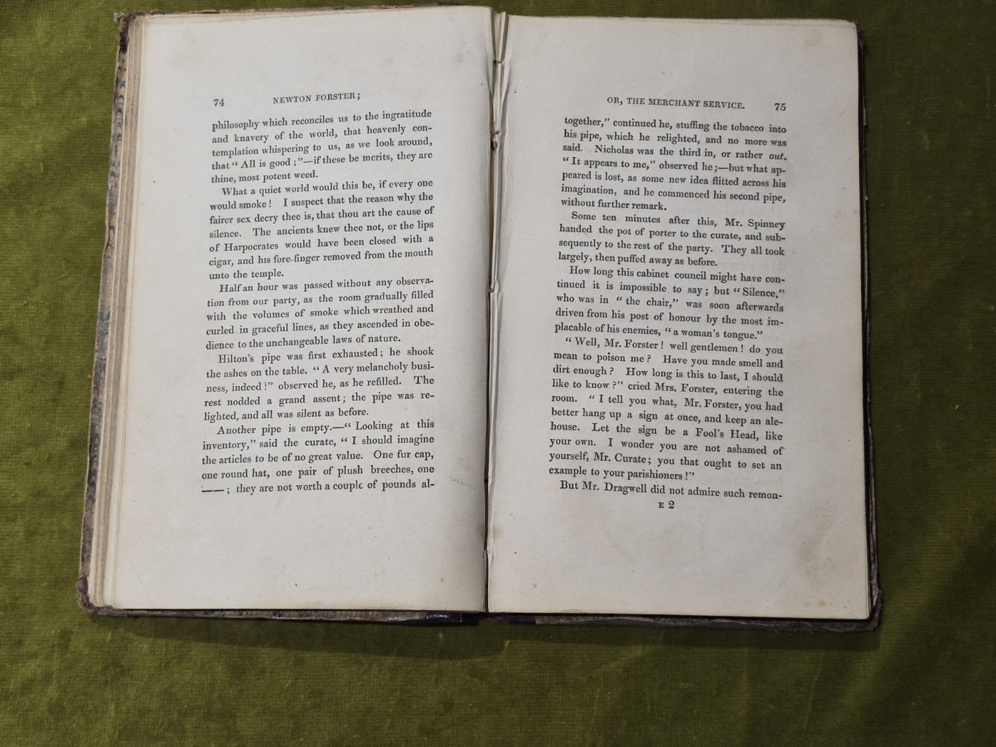 Captain Frederick  : NEWTON FORSTER or The Merchant Service in 3 volumes 18384