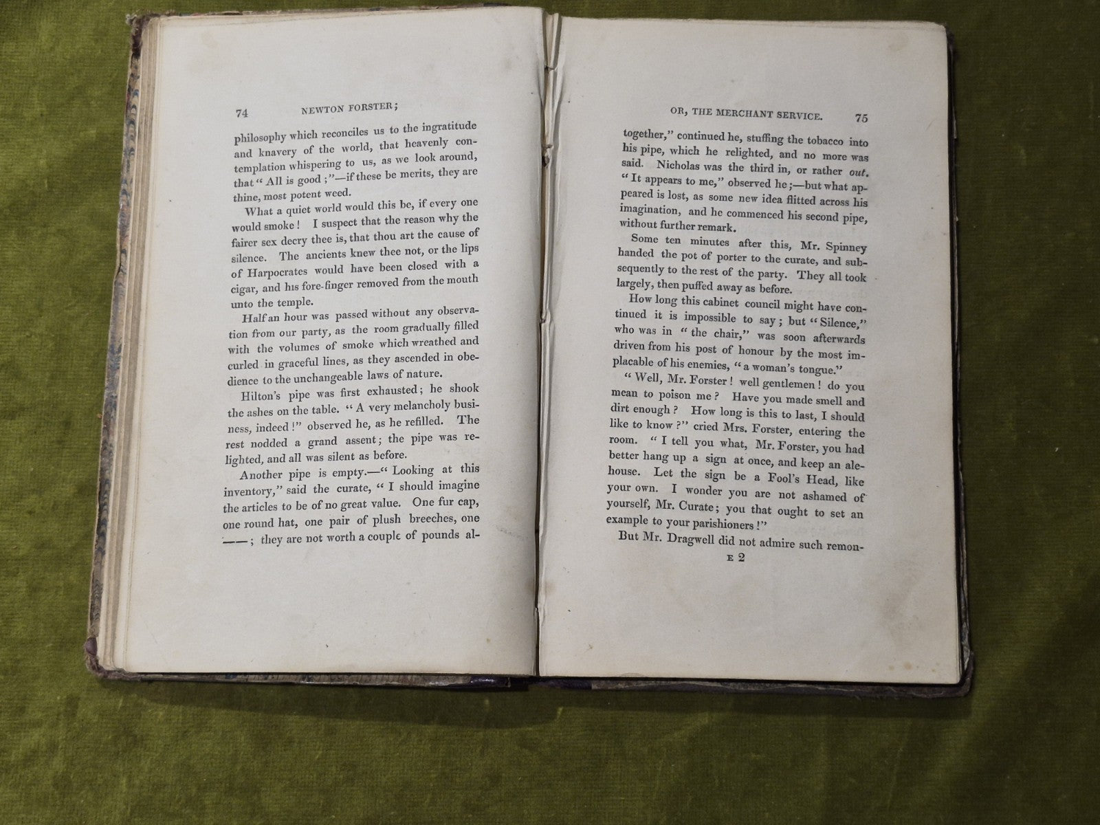 Captain Frederick  : NEWTON FORSTER or The Merchant Service in 3 volumes 18384