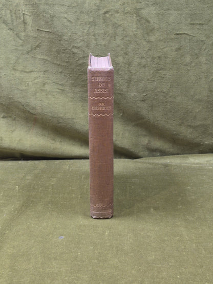 St. Francis of Assisi by G K Chesterton Hodder & Stoughton illus Cayley-Robinson2
