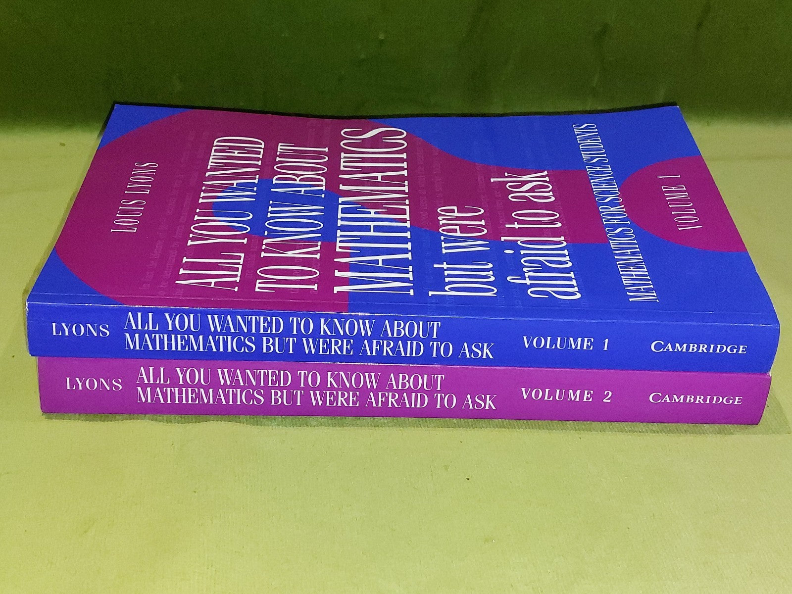 All You Wanted to Know about Mathematics Louis Lyons (1998) Complete 2 Vols.2