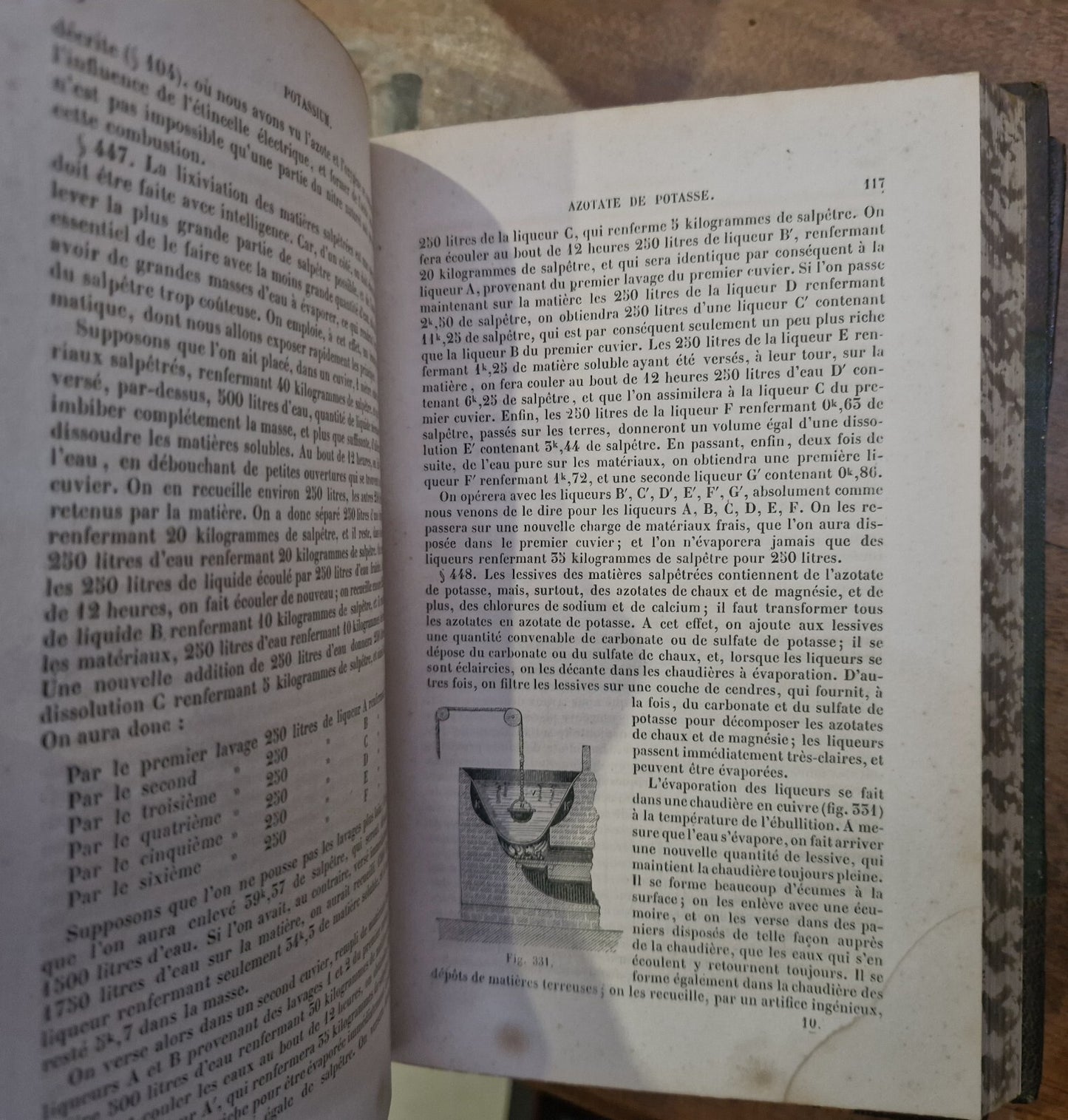 COURS ÉLÉMENTAIRE DE CHIMIE. 4 Volumes In 2 Bindings. M V Regnault 3rd Ed. 18519