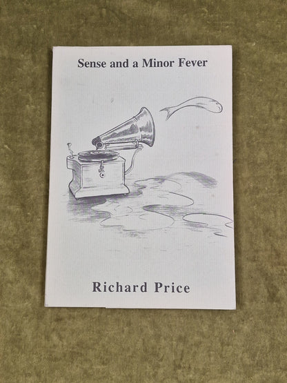Sense and a minor fever - SIGNED by Richard Price , Vennel 1993 , Peter Robinson0
