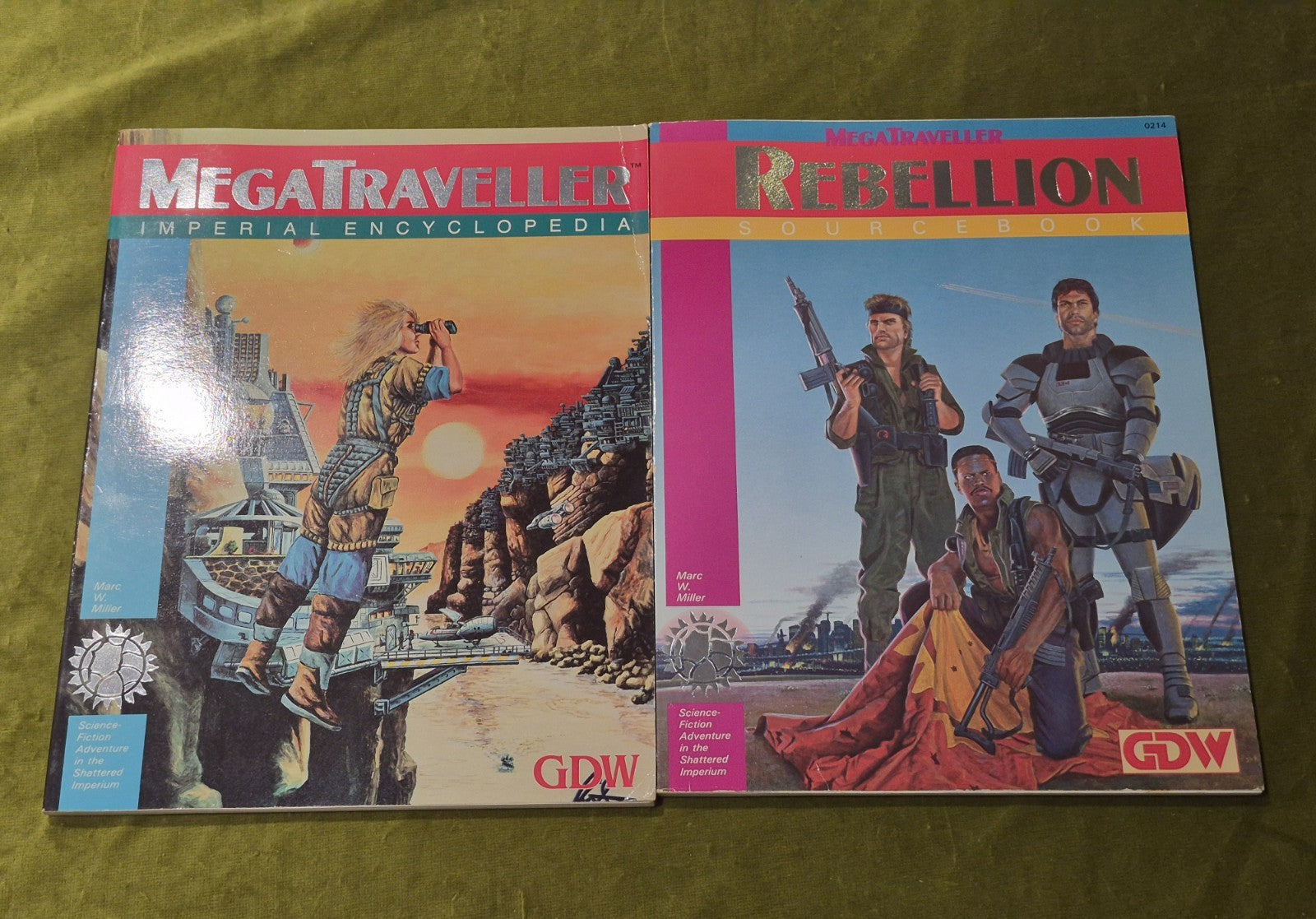 MEGATRAVELLER Rebellion Sourcebook + Imperial Encyclopedia0
