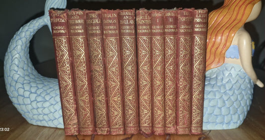George Macdonald - Works Of Fantasy And Imagination 10 Volume Set 1891 - 1905 0