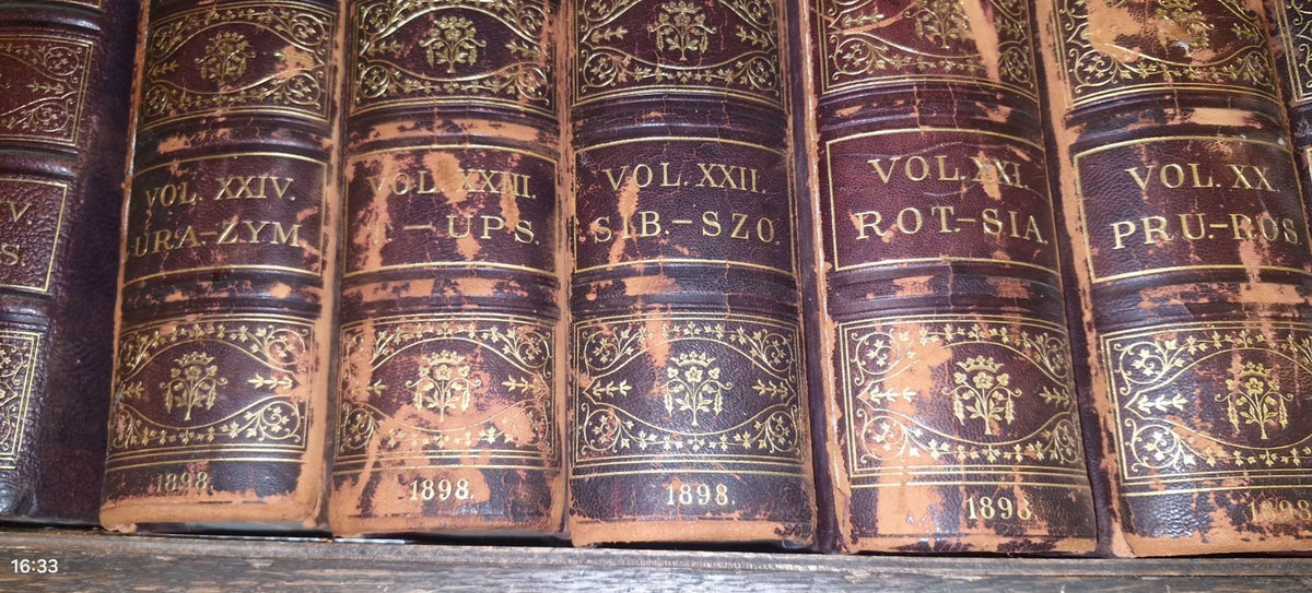 Encyclopedia Britannica Ninth Edition & Tenth Edition Plus Maps & Indexes4