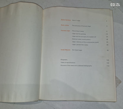 Fernand Leger 1881 - 1955 Introduction by Rene Jullian 1970 Editions Beyeler 7