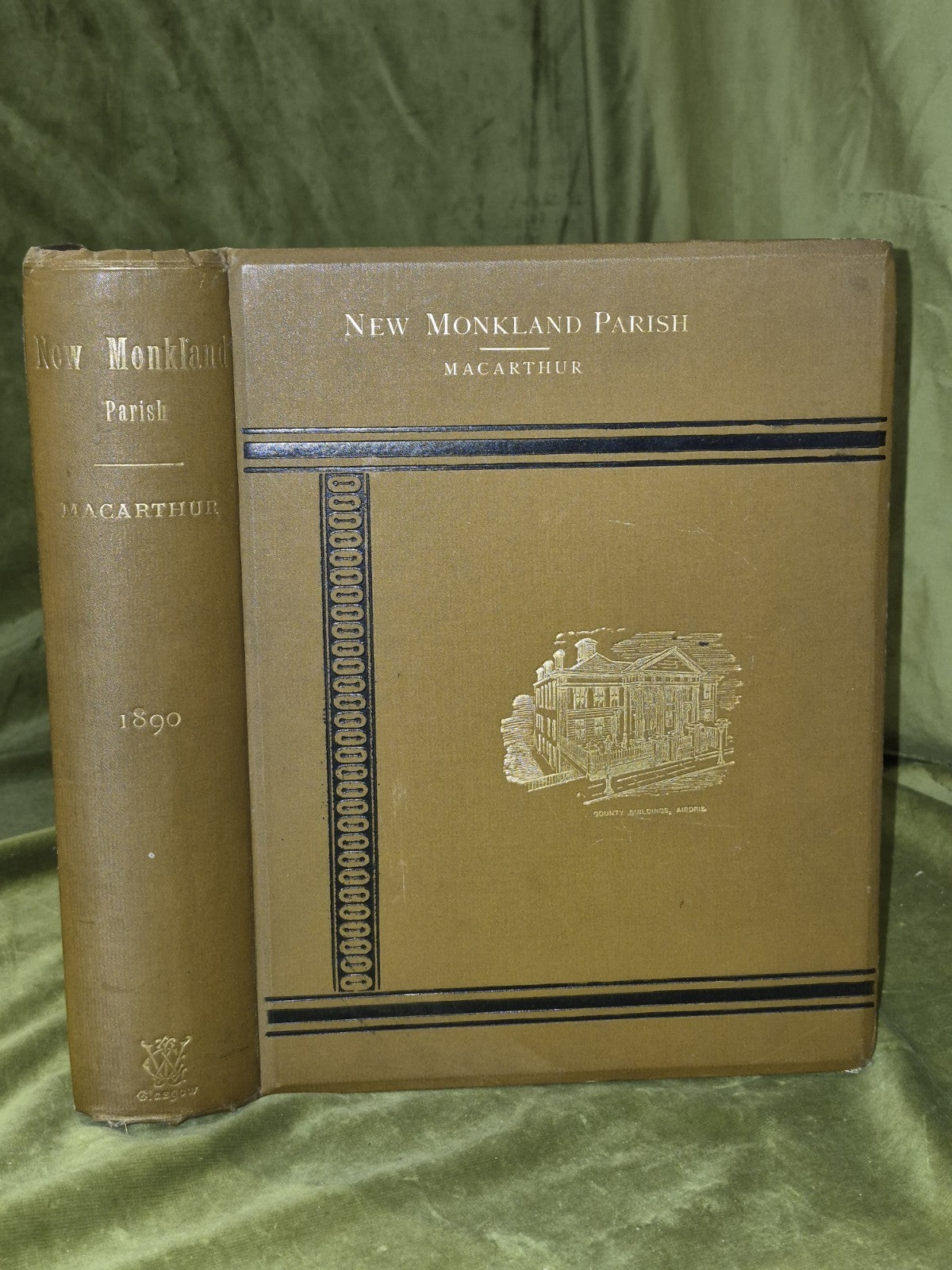 New Monkland Parish, Its History, Industries & People Book (1890) By Macarthur 0