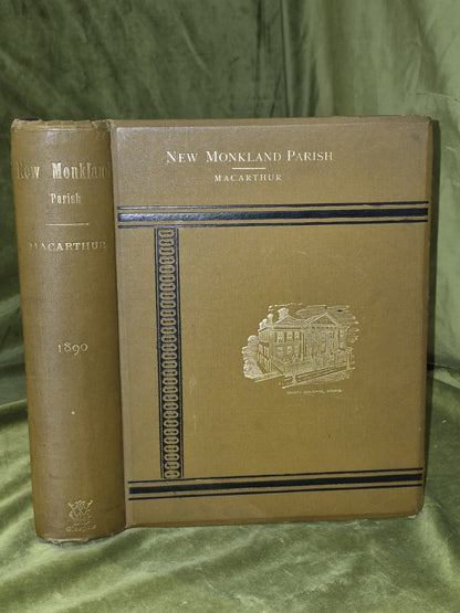New Monkland Parish, Its History, Industries & People Book (1890) By Macarthur 0