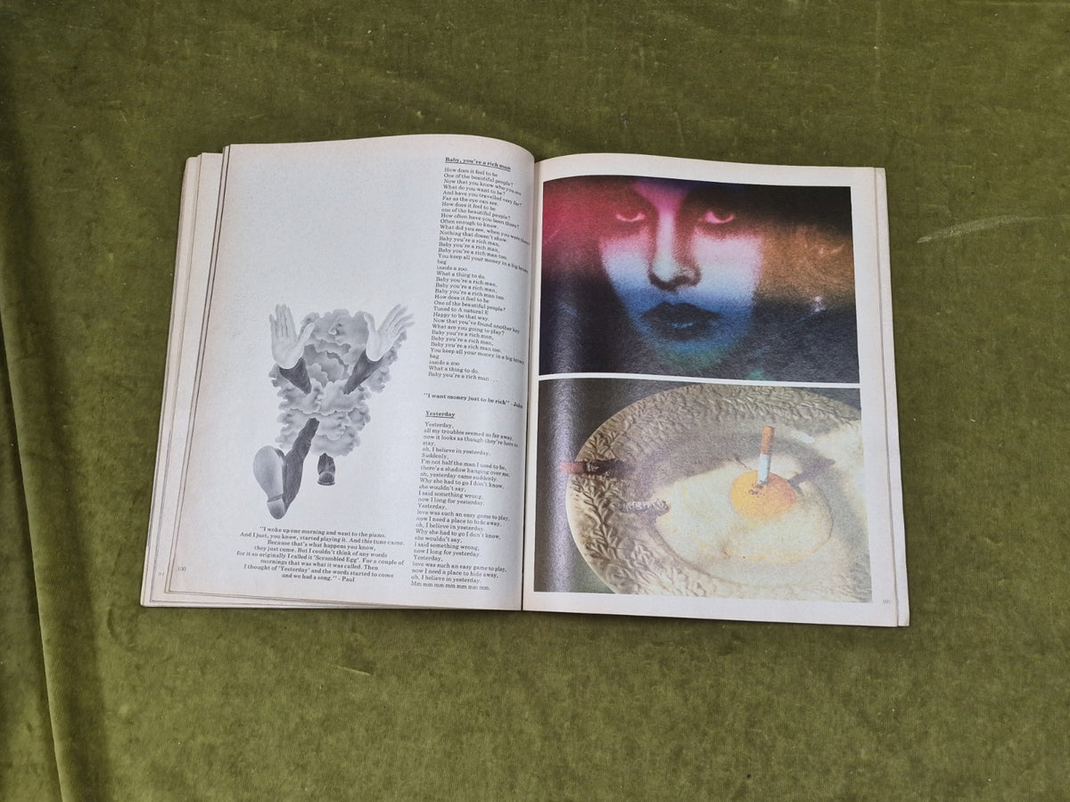 Beatles Illustrated Lyrics edited by Alan Aldridge - 1st Edition Softcover 196910