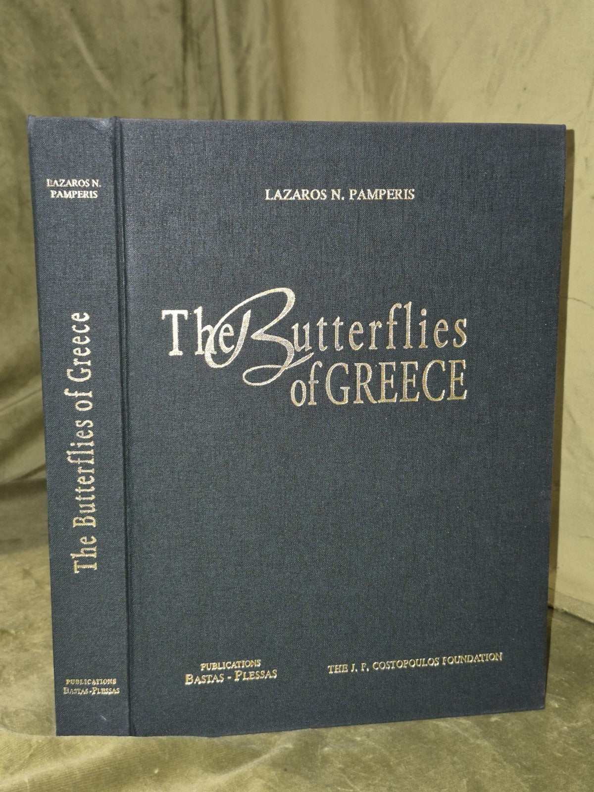 The Butterflies Of Greece Lazaros Pamperis Signed 1st Edition2