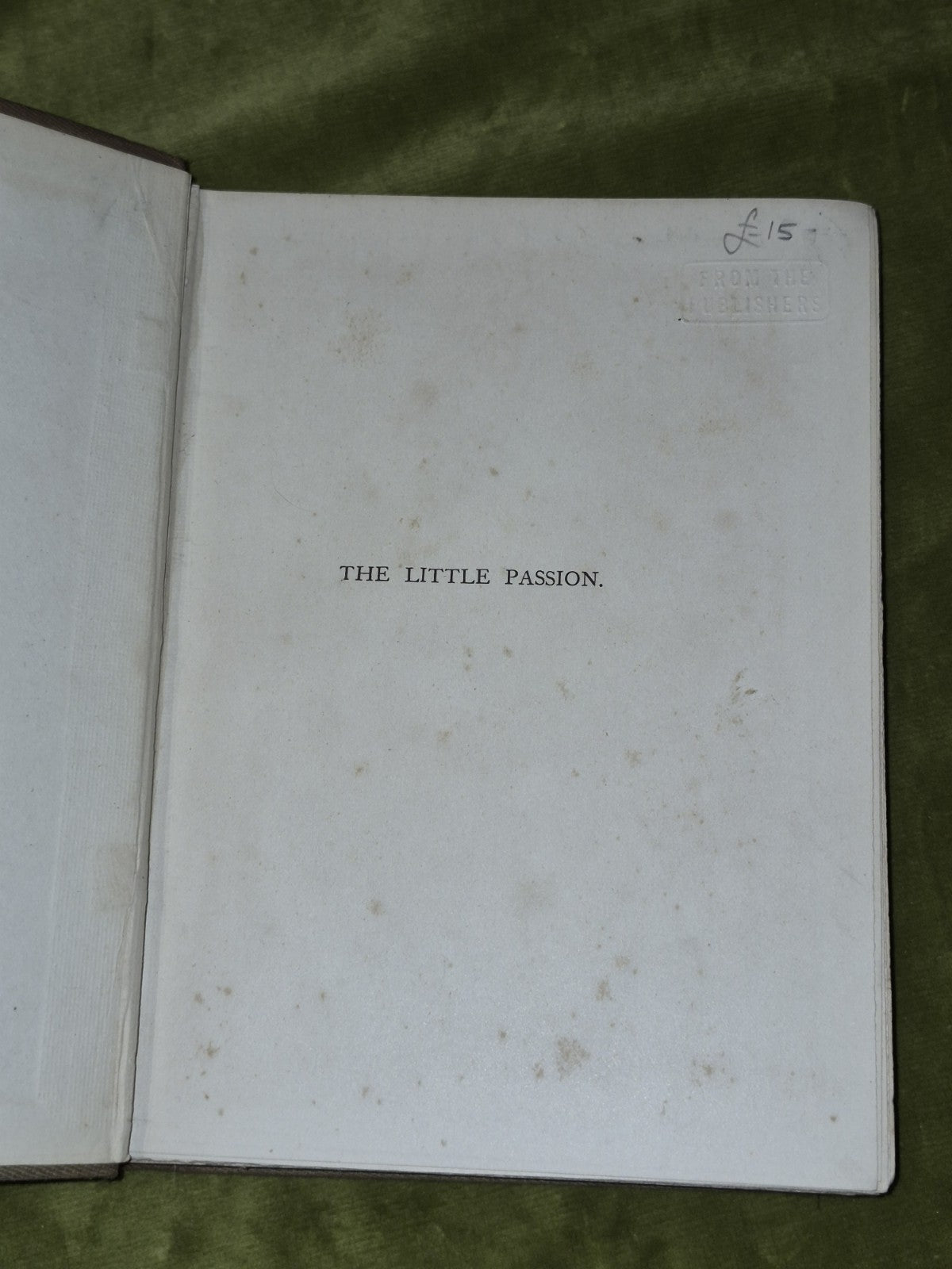 Dürer's Little Passion (1894) Austin Dobson, George Bell & Sons5
