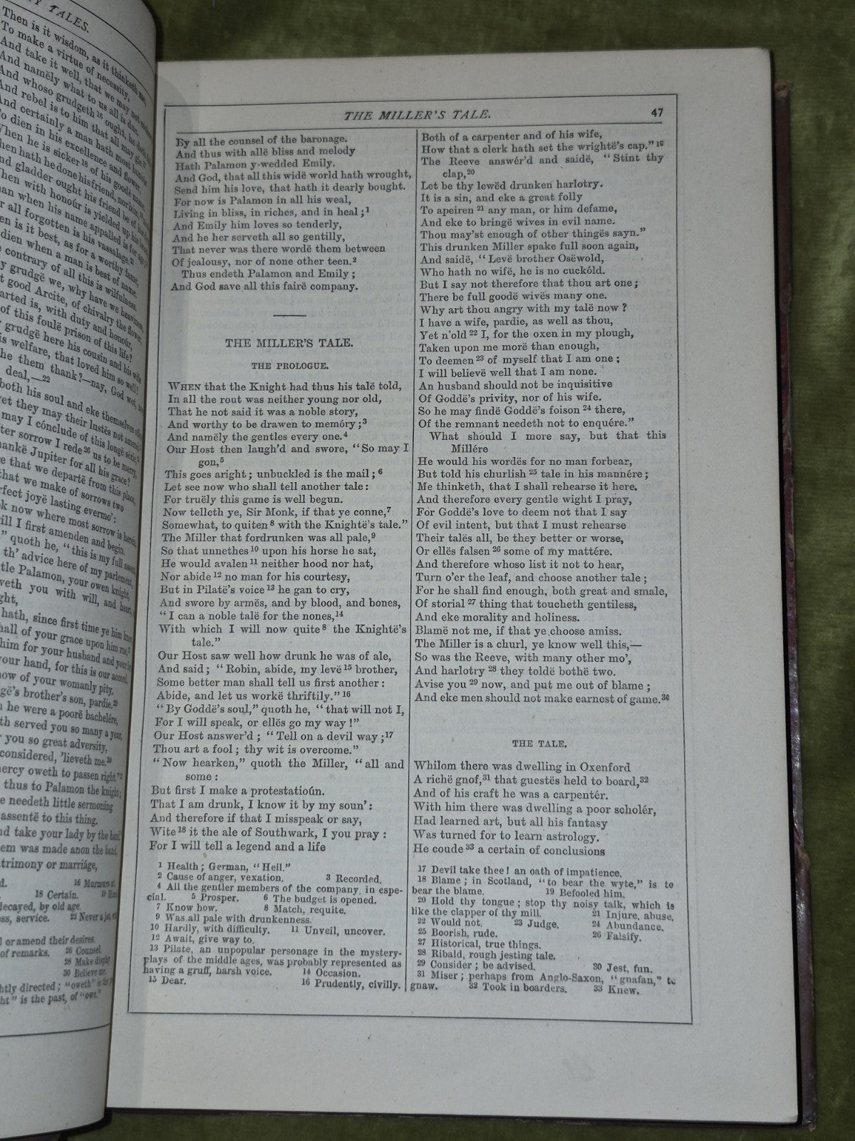 The Canterbury Tales and Faerie Queene by D. Laing Purves HB, 18757