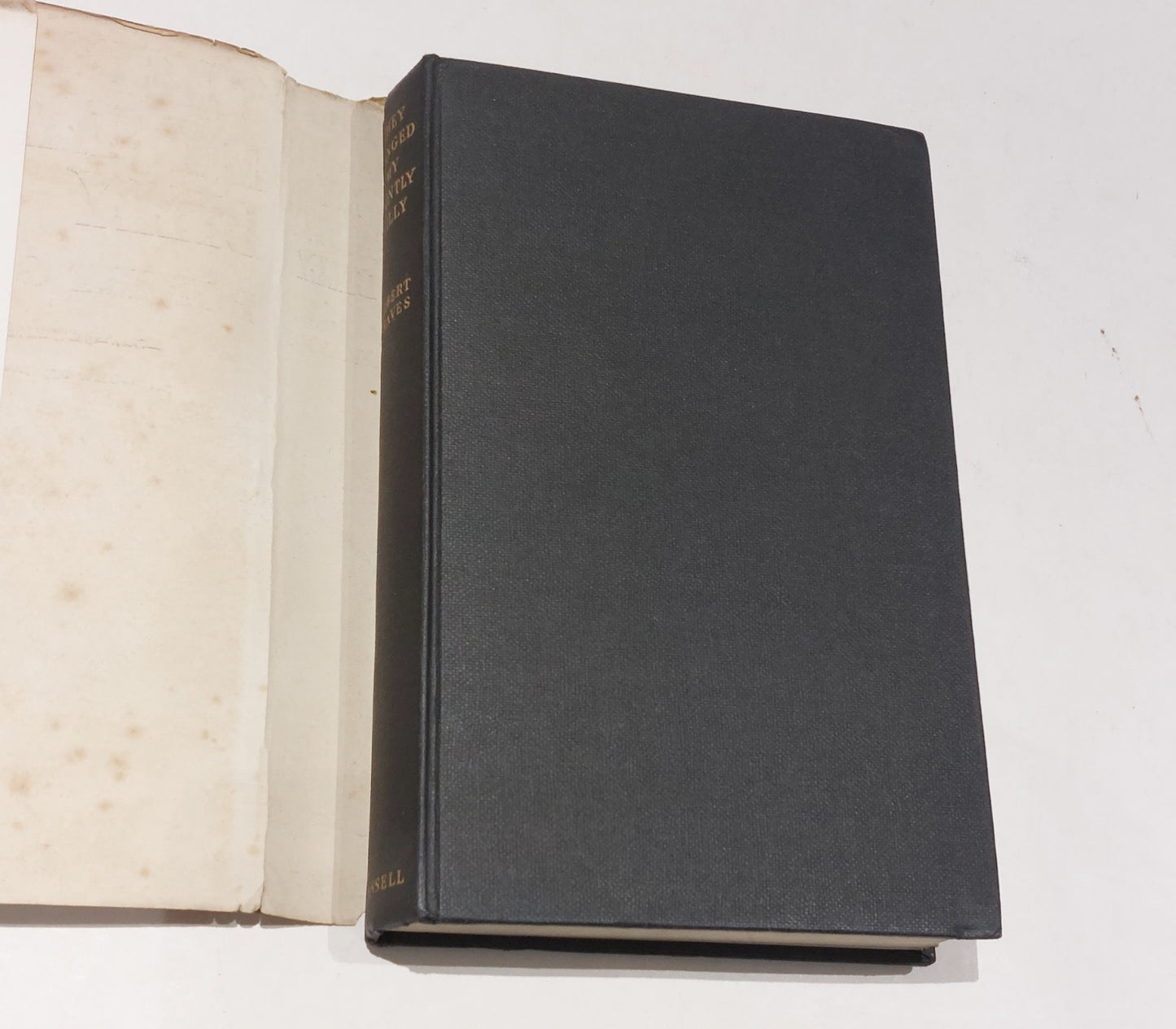 They Hanged My Saintly Billy By Robert Graves (1957) [Cassell & Co] Hb With Dj3