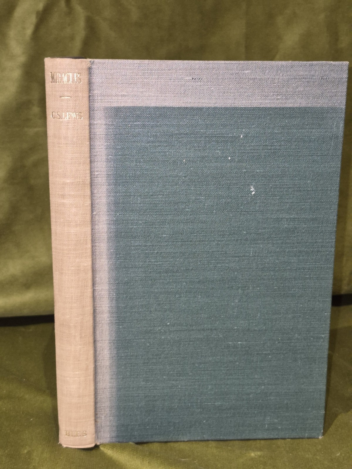 C S Lewis (1947 First Edition) Miracles0
