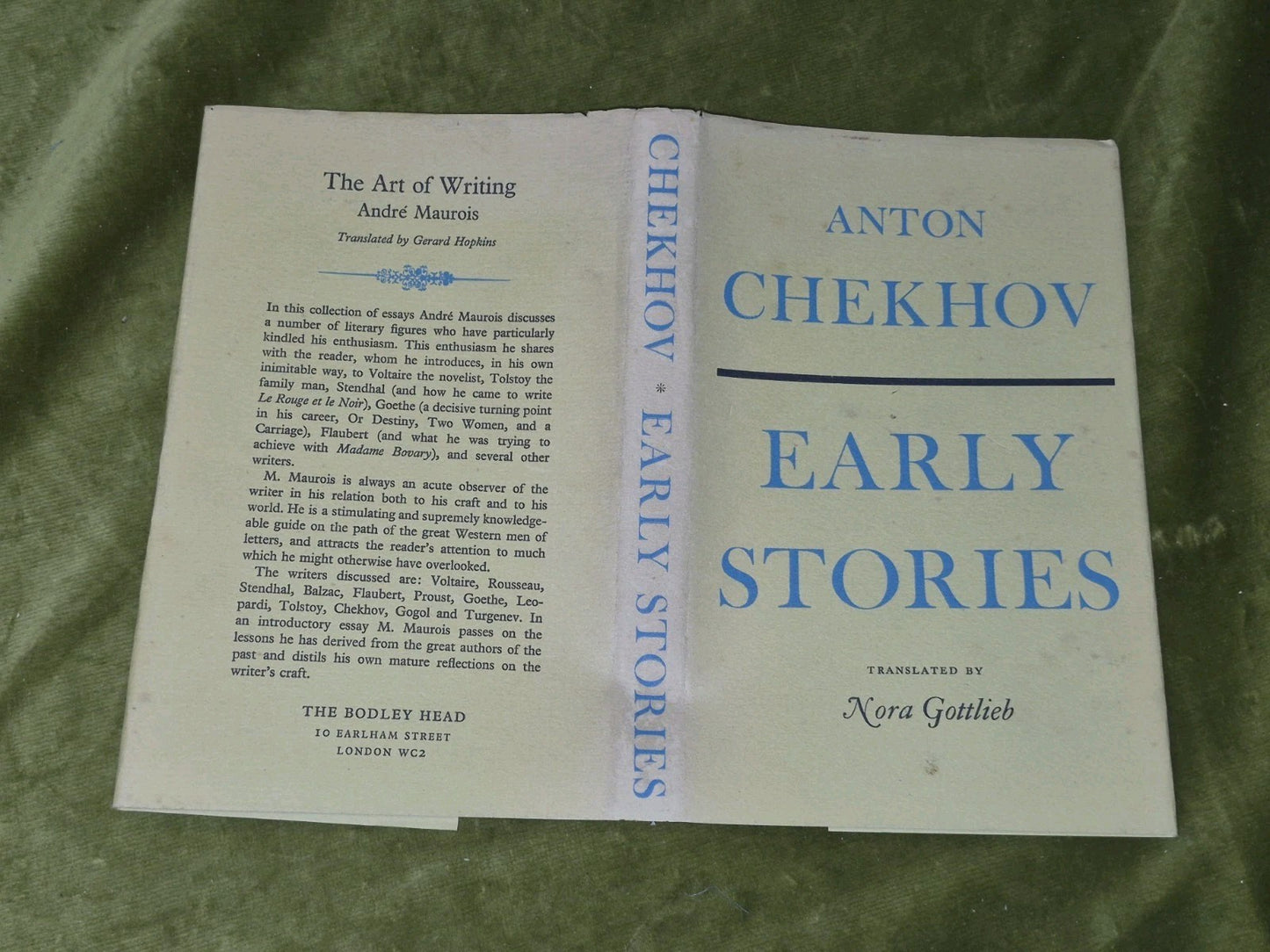 Early Stories Chekhov Anton Hardback The Bodley Head 1960 Literary Fiction2