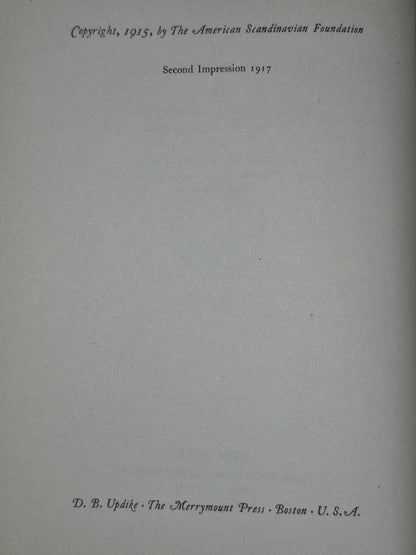 Poems and Songs Bjornstjerne Bjornson 1915 Arthur Hubbell Palmer American 1st Ed5