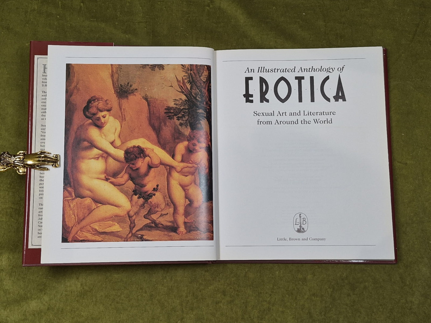 An Illustrated Anthology of Erotica in 3 Vols - Hill & Wallace , Little & Brown3