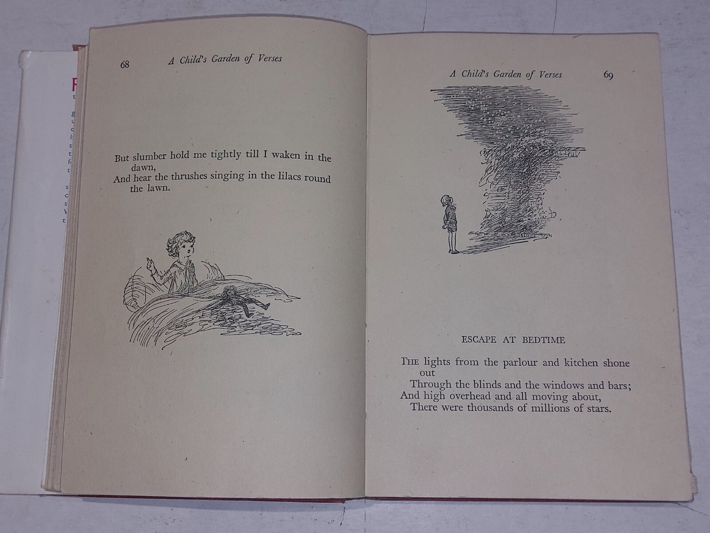 A Child's Garden of Verses Robert Louis Stevenson(1946) Hb With Dj Book8