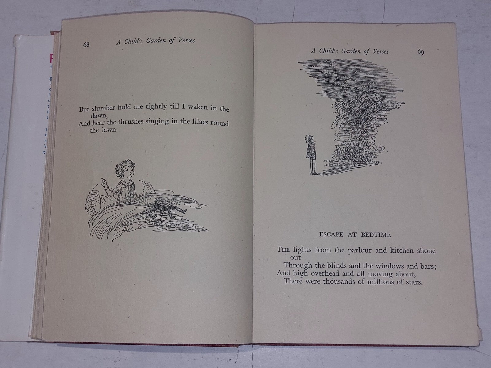 A Child's Garden of Verses Robert Louis Stevenson(1946) Hb With Dj Book8