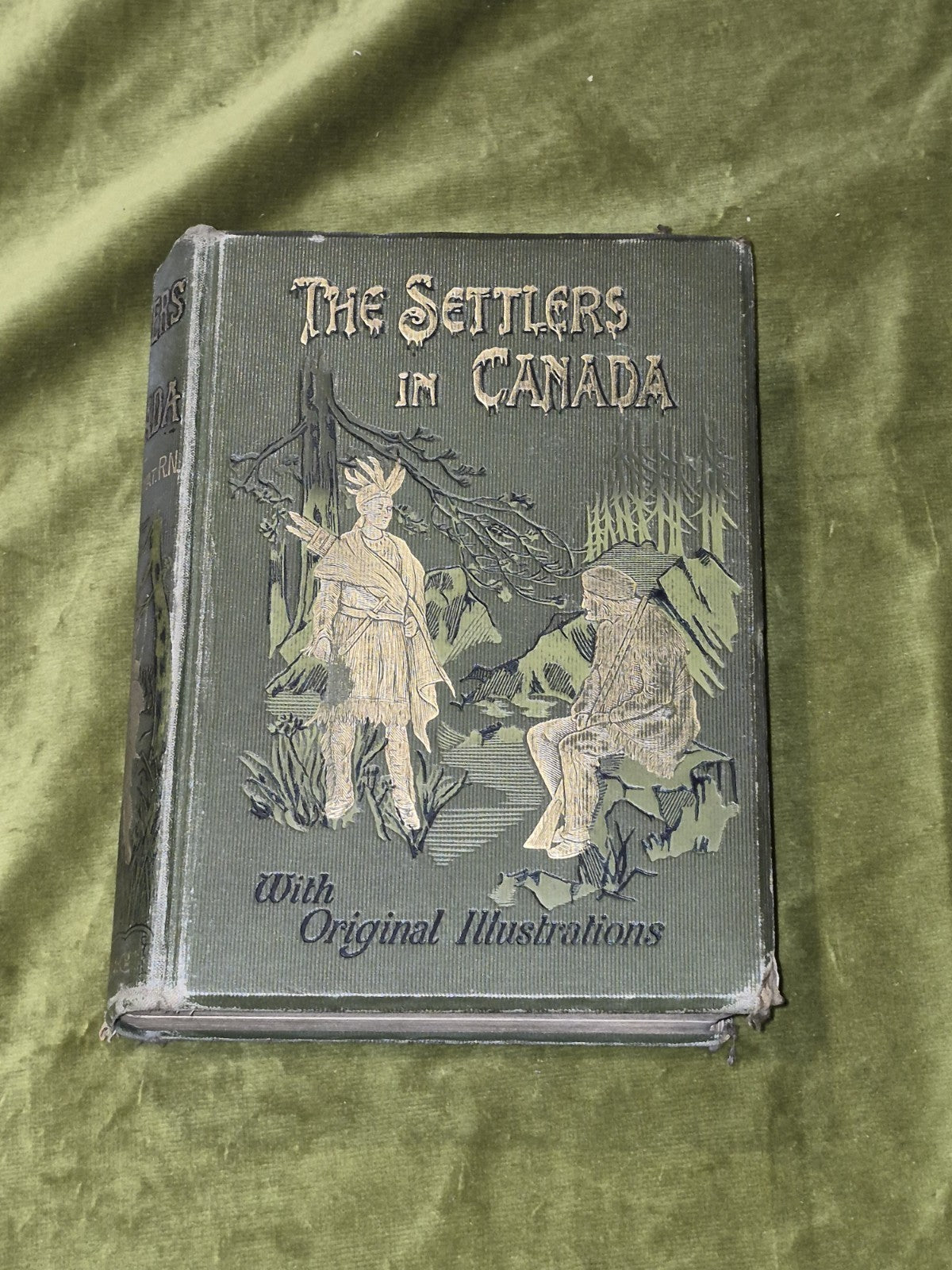 The Settlers in Canada  Captain Marryat  Frederick Warne & Co   Circa 18980
