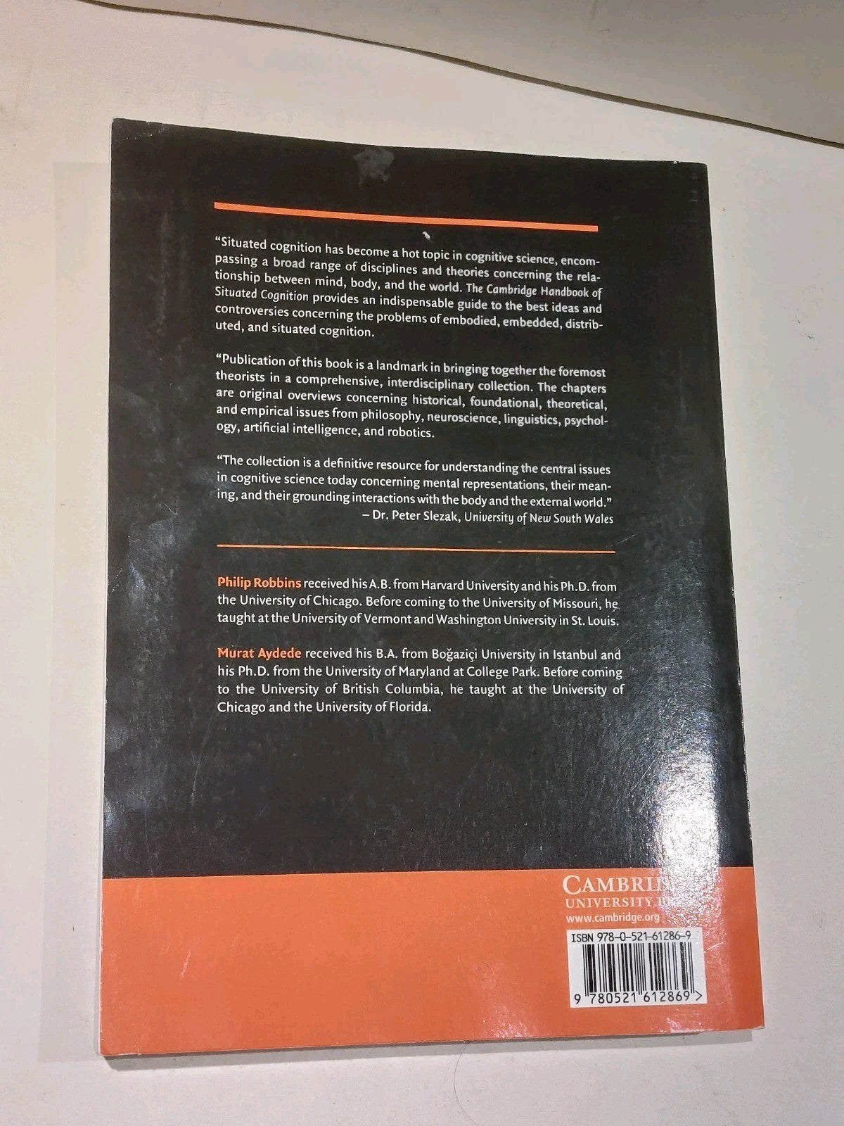 Cambridge Handbook of Situated Cognition by Philip Robbins & M. Aydede (2013)5