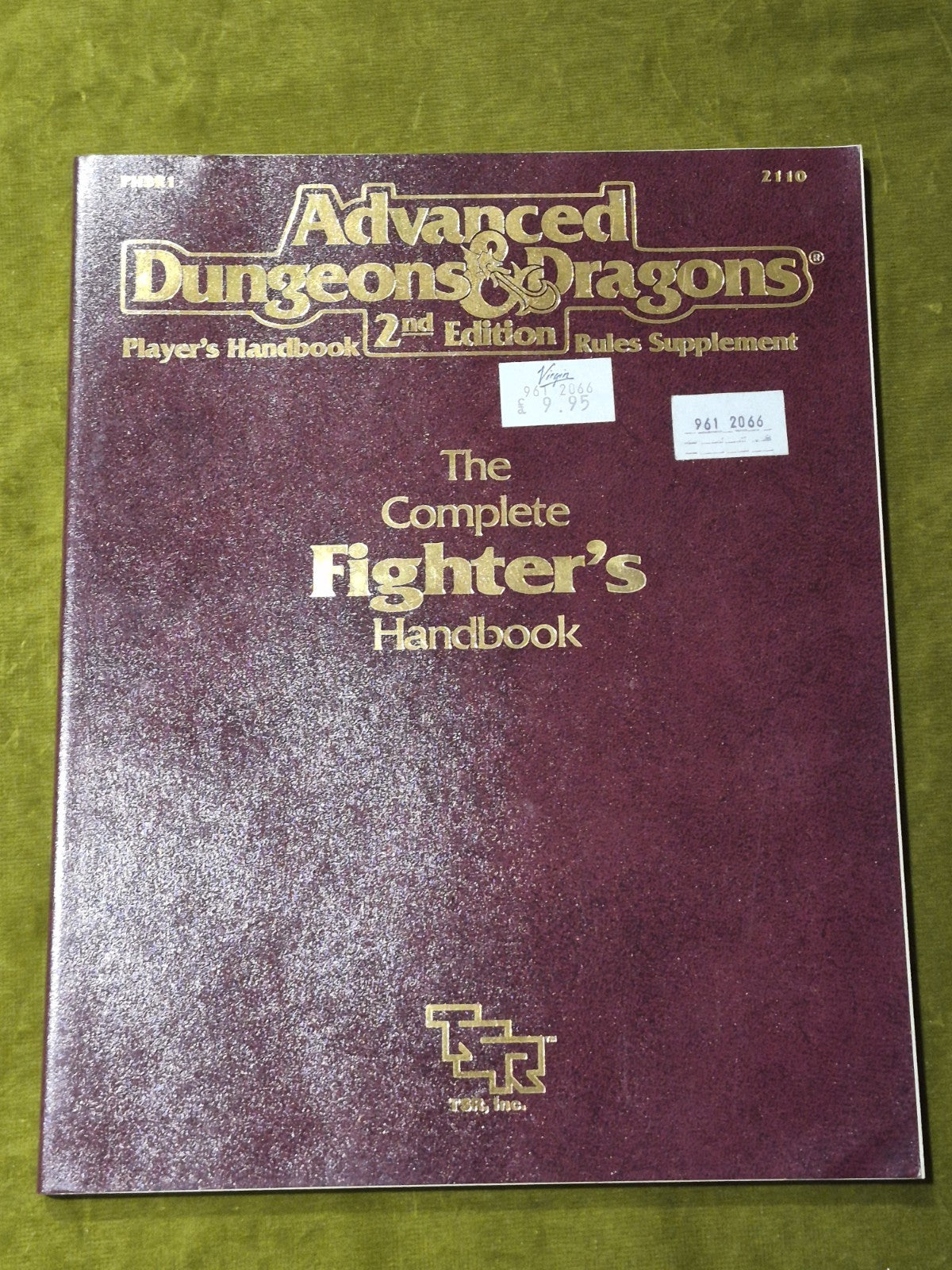 AD&D 2nd Ed. The Complete Fighter's Handbook (PHBR1 2110 - 1989)0