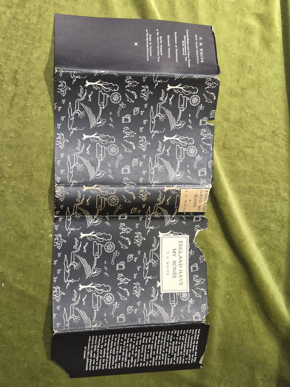ENGLAND HAVE MY BONES T. H. White - 1936 fourth impression2