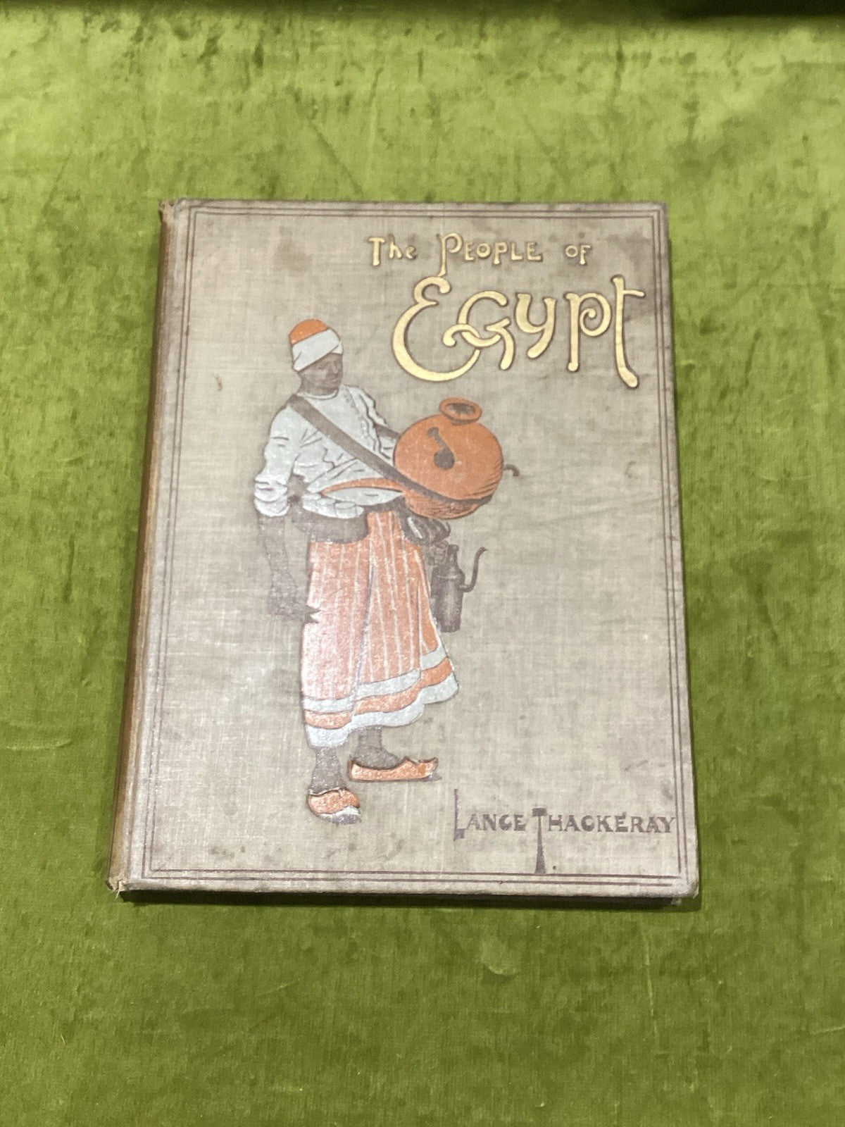 The People of Egypt  Lance Thackeray [Adam & Charles Black] hb book0