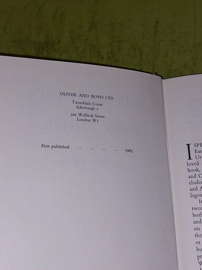 The Highlands And Their Legends By Otta F. Swire (1963) 1st Ed Hb Dj5