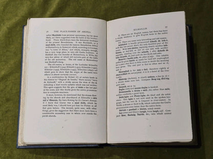 The Place Names of Argyll 1st Edition HB, H. Cameron Gillies,6