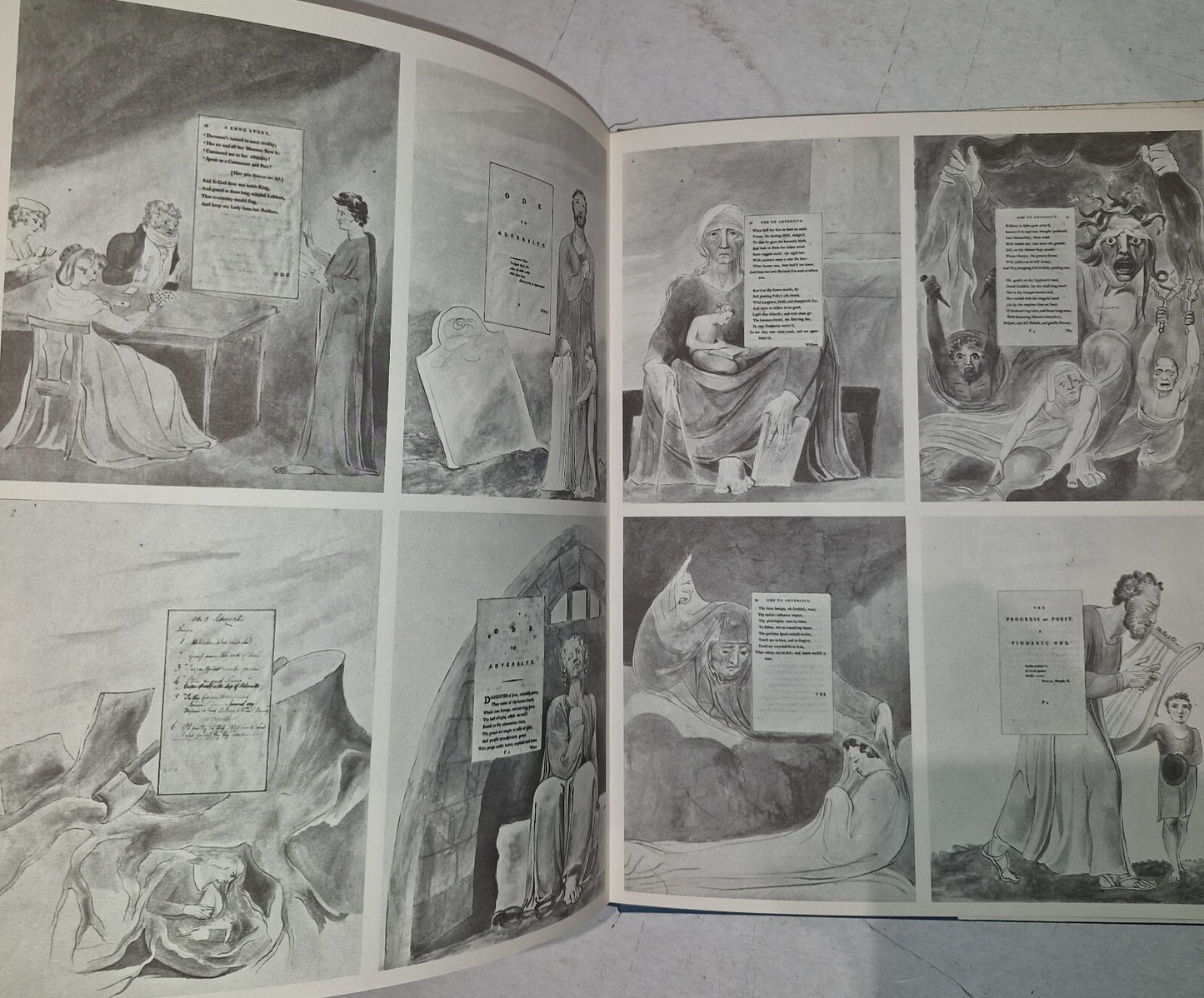 POEMS BY MR. GRAY : Drawings by William Blake (1972, Hardback & Dustjacket)14