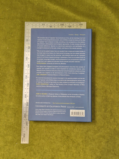 Species : A History of the Idea - John S Wilkins University of California 1st HB1