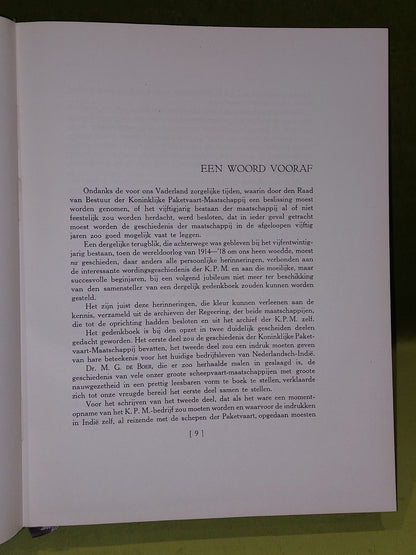 Een halve eeuw paketvaart 1891-1941 [Amsterdam] 1941 hb book4