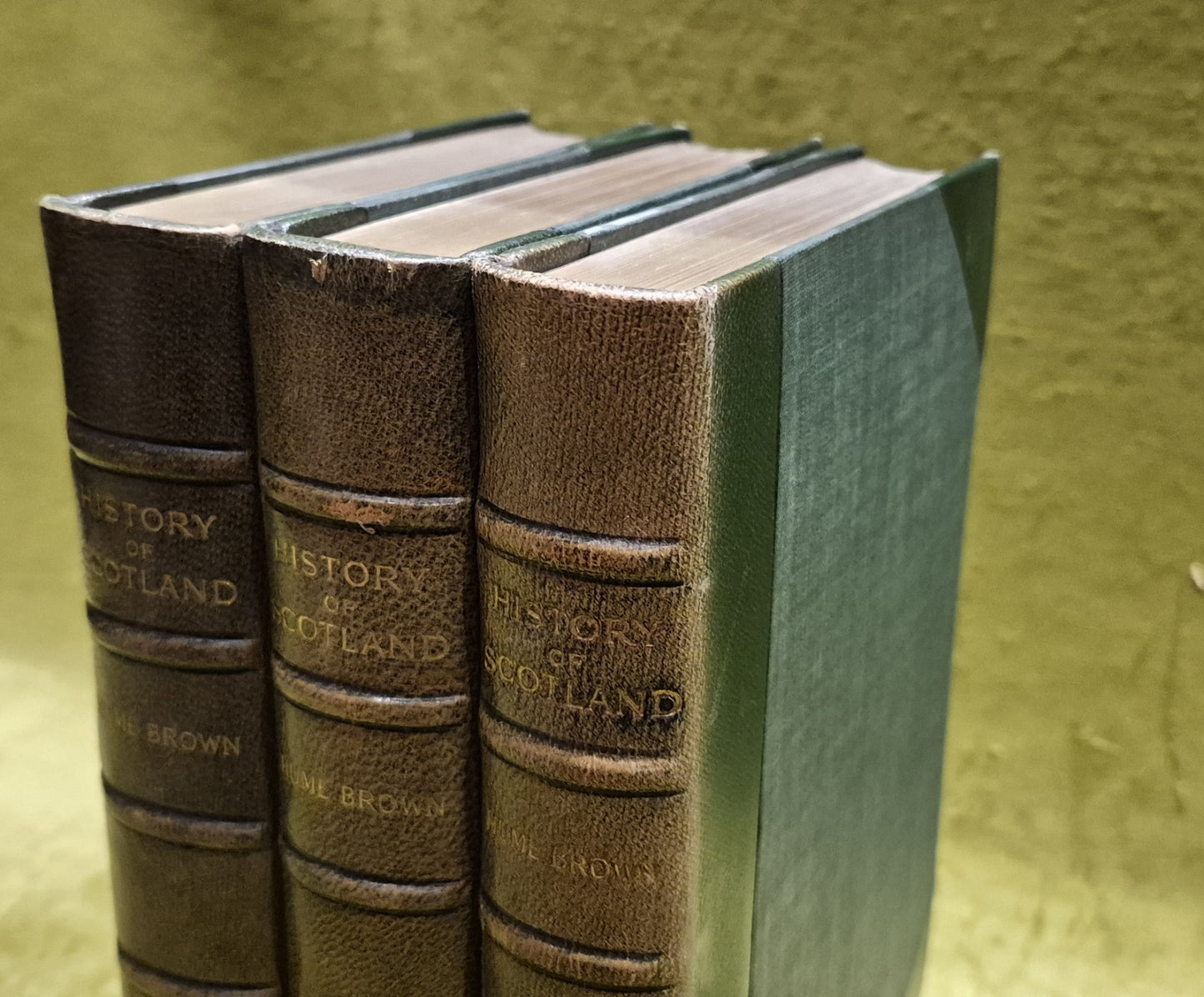 Hume Brown - History of Scotland  3 Vols - Cambridge University Press 1905-19091