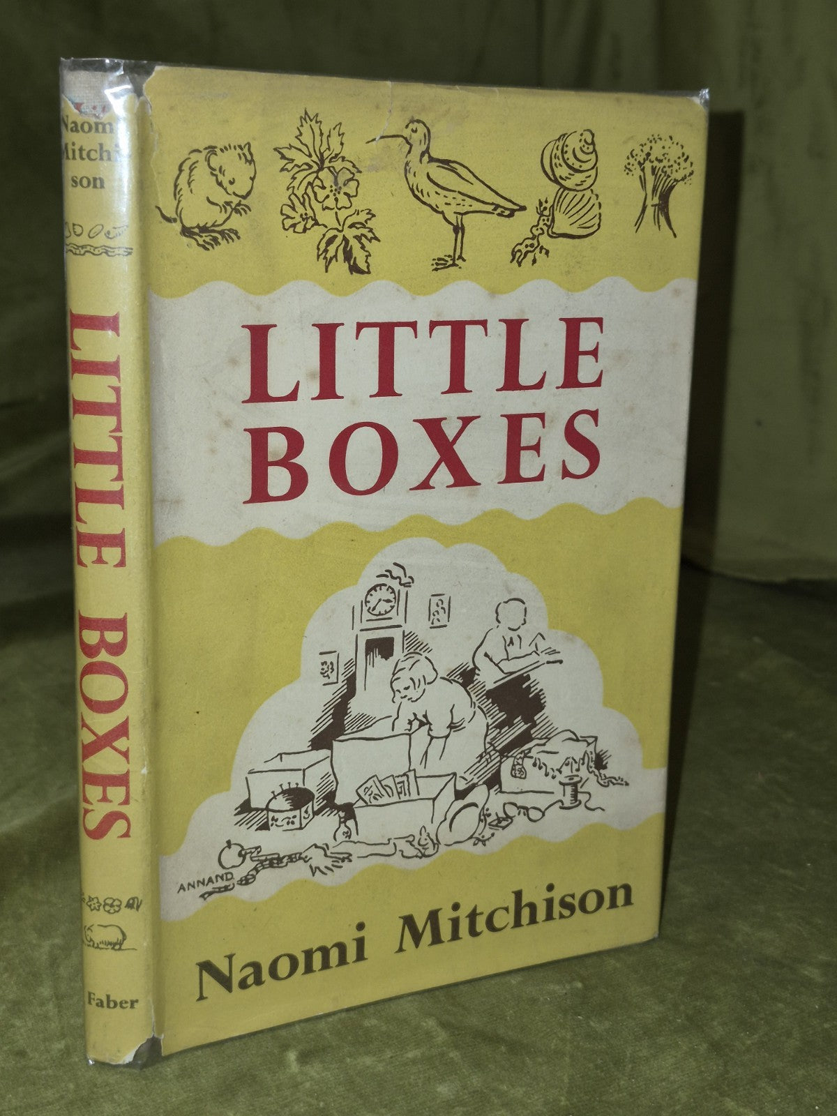 Little Boxes by Naomi Mitchison 1st ed Hardcover Faber & Faber First Edition0