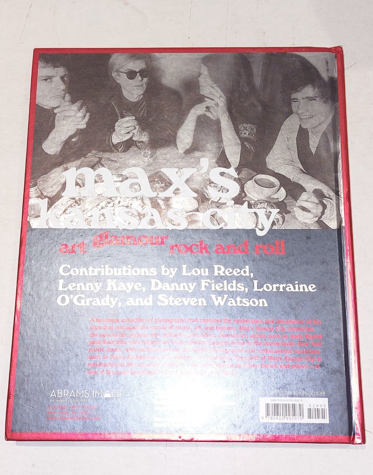 Max's Kansas City Art, Glamour, Rock and Roll Steven Kasher Hb Book1