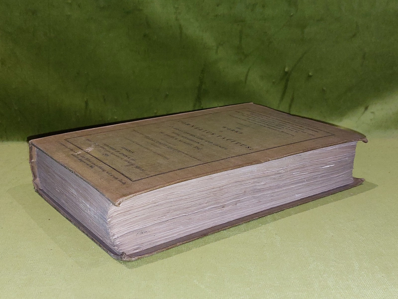 The Works Of Cornelius Tacitus By Arthur Murphy (1833) [Jones & Co] Hb 6