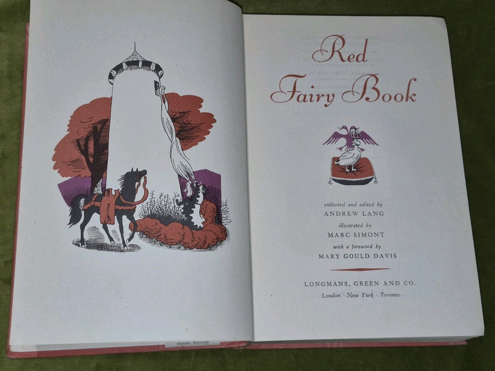 'Red Fairy Book' 1950 Andrew Lang6