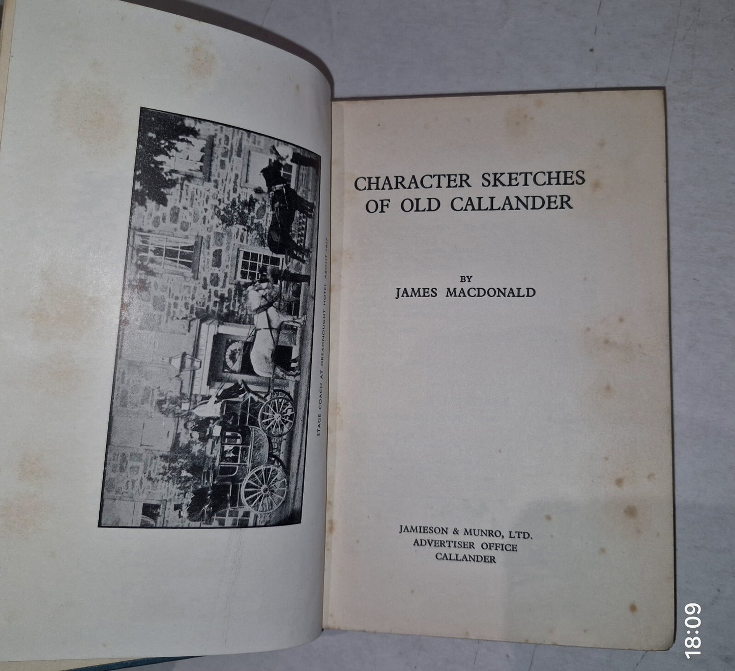 Character Sketches of Old Callander (James MacDonald  1938) 3