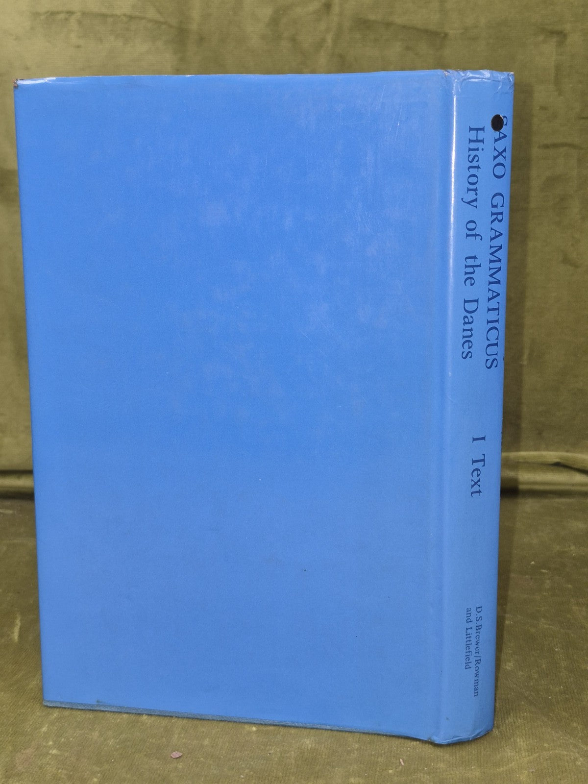 Saxo Grammaticus History of the Danes I Text Hilda R Ellis Davidson1