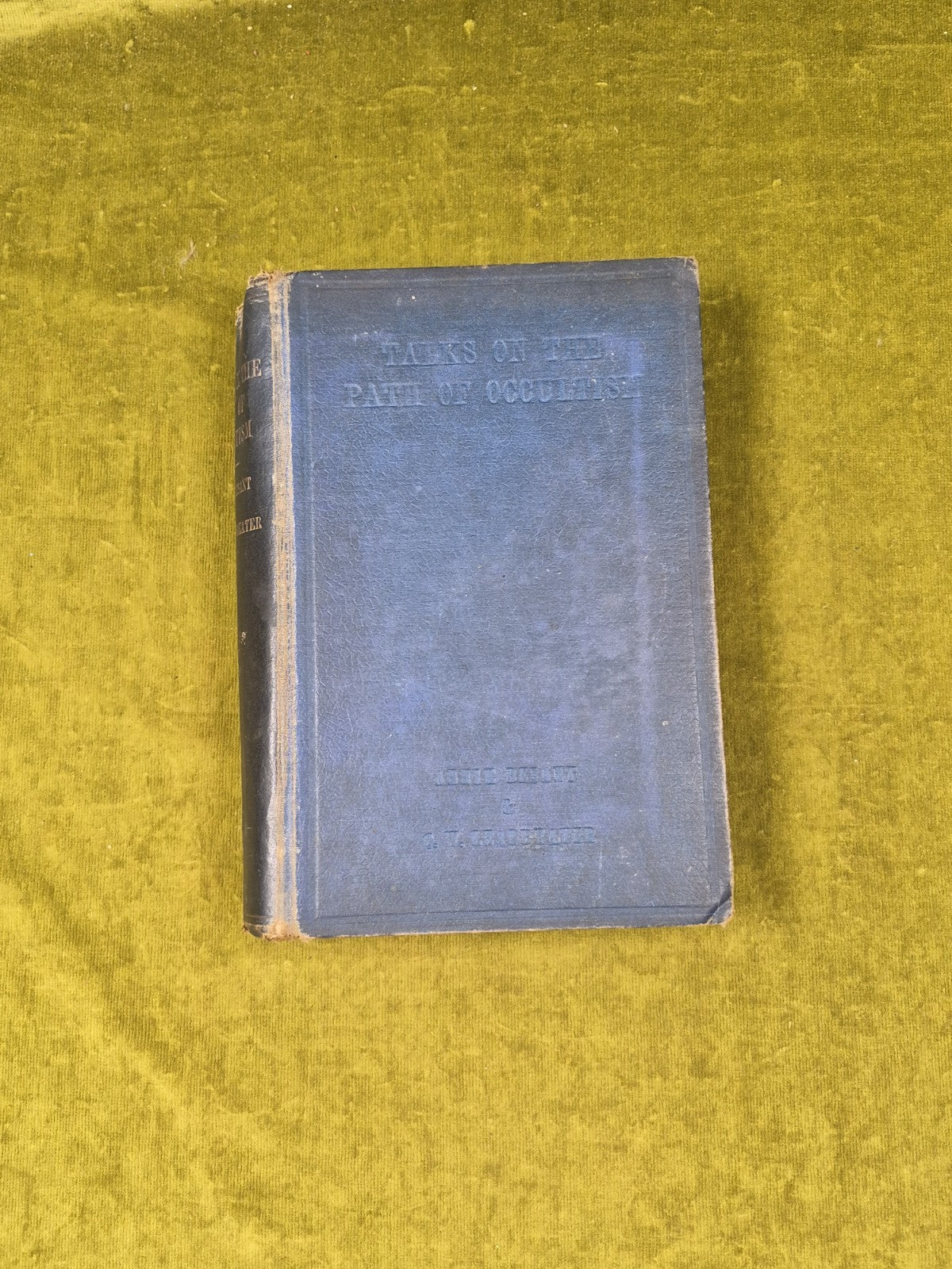 TALKS ON THE PATH OF OCCULTISM - 1926 1st Ed. - Besant & Leadbeater , Ex Lib0